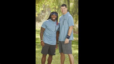 football player on amazing race|More.